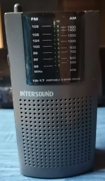 Радіоприймач портативний Intersound TR-17