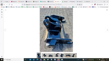 Швидкознімнa кареткa(швидкороз'ємне з'єднання) для Manitou 2540