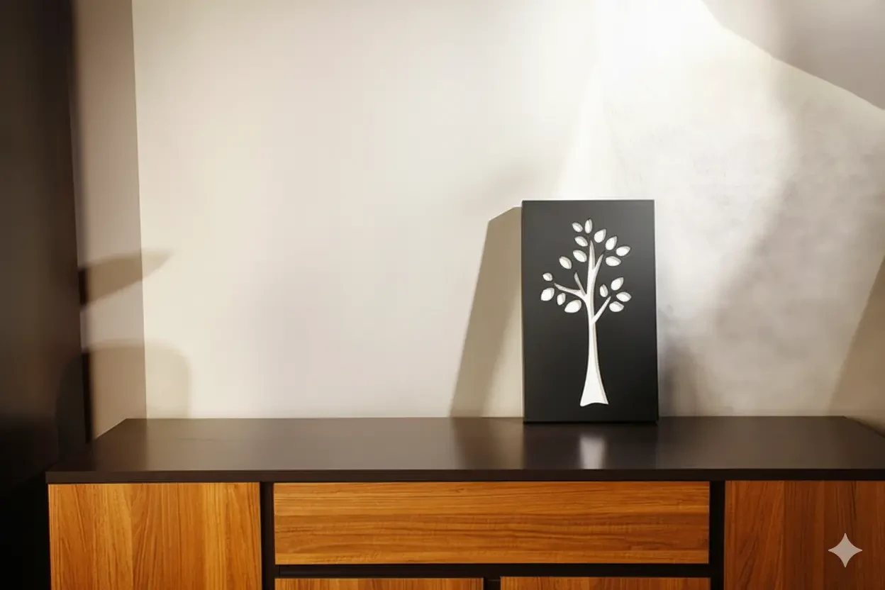 3D Картина Панно Дерево (50х30 см). Декор на стіну, МДФ 2