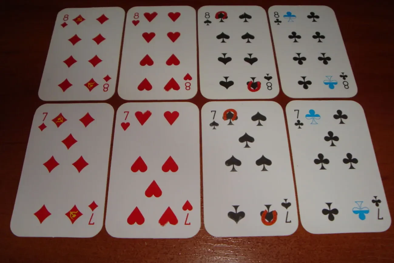 Игральные карты Политический дурак, 2008 г. 5