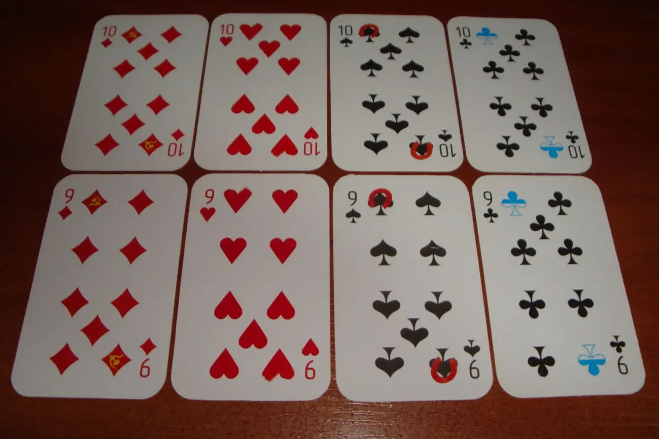 Игральные карты Политический дурак, 2008 г. 4