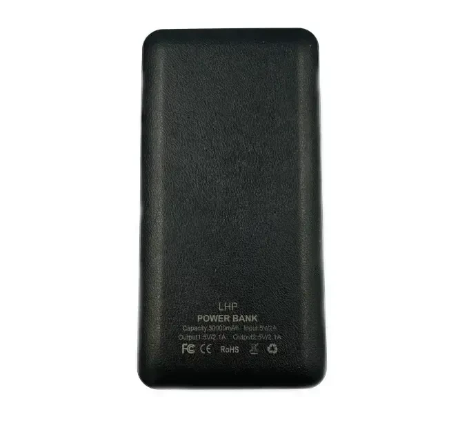 Портативний зарядний пристрій Power Bank LHP 30000 mAh з LED-ліхтарями 3