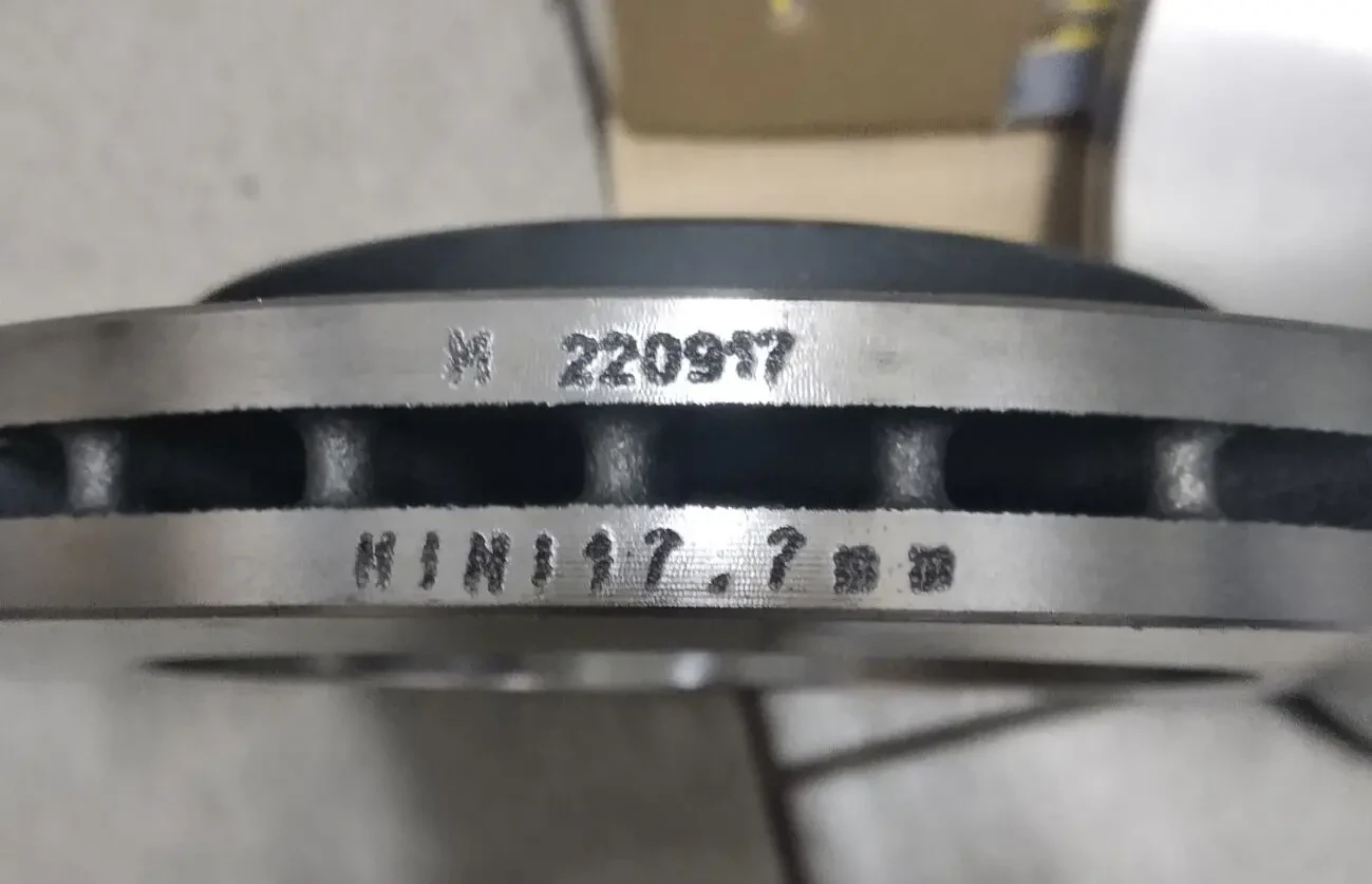 7701204286 Диск гальмівний передній (к-т) 2