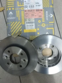 7701204286 Диск гальмівний передній (к-т)