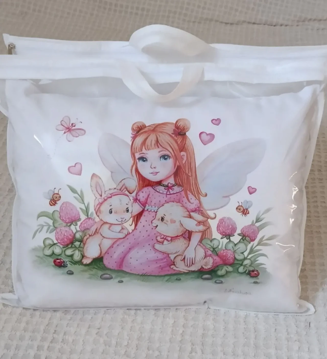 Подушка подарункова Зайчики пара 5