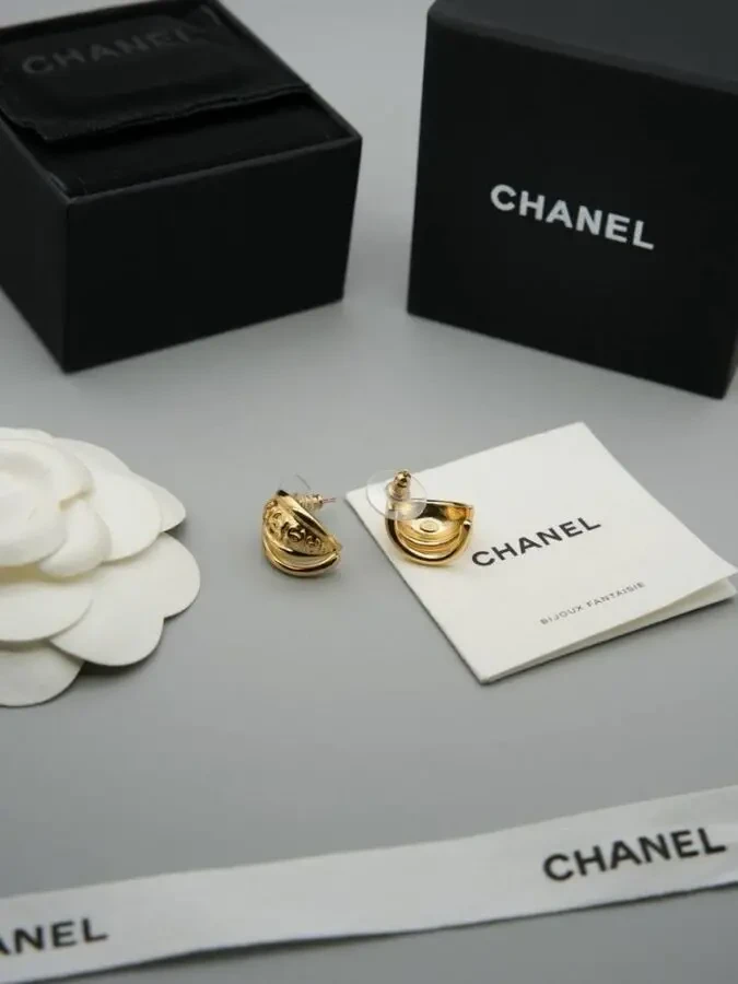 Сережки Chanell 3
