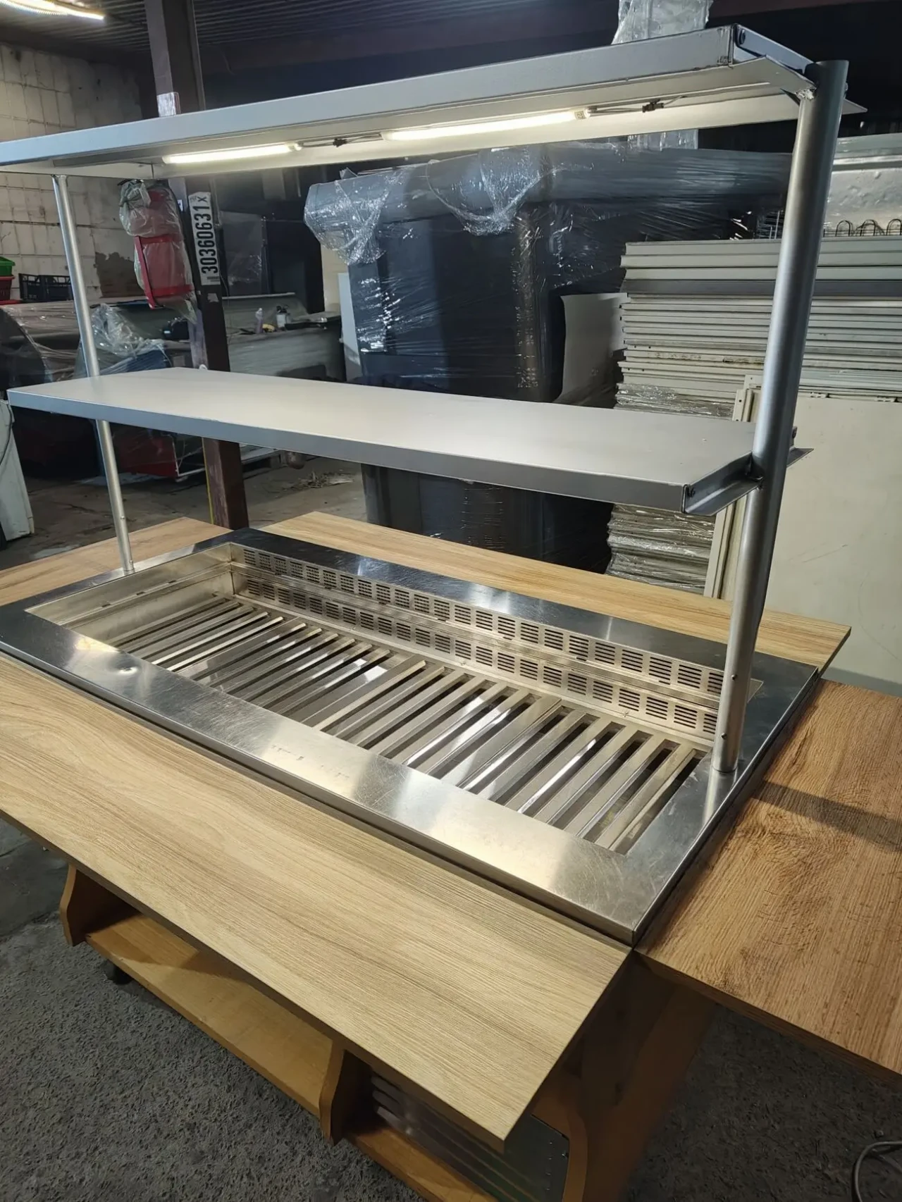 Салат бар Tecfrigo, Холодильна вітрина, холодильний стіл 5