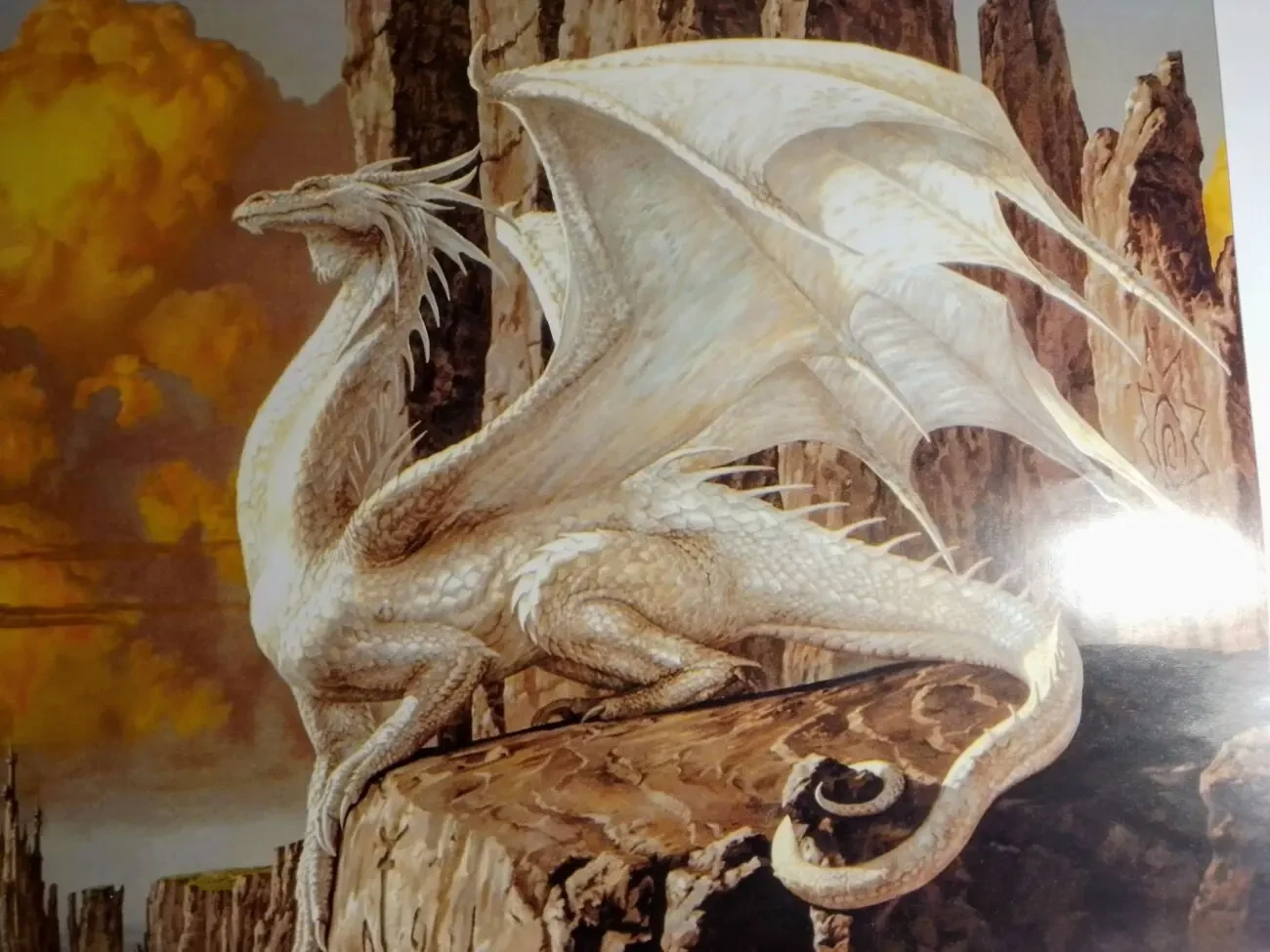 Картинки для детского творчества, коллажей, дракон фантастика 11 штук