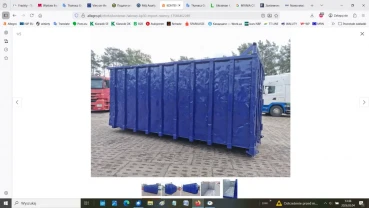 Контейнер для гакових навантажувачів