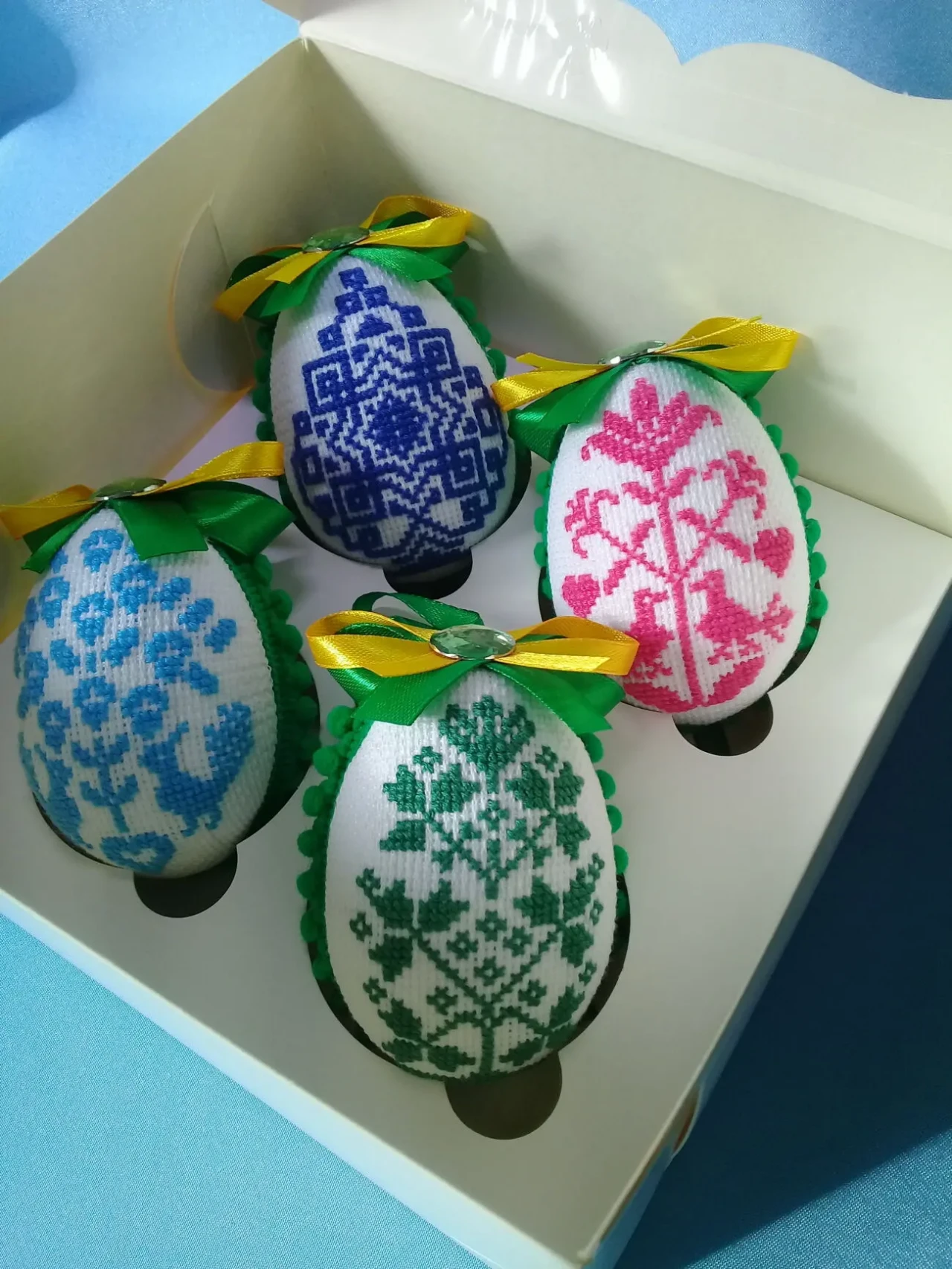 Писанки вишиті