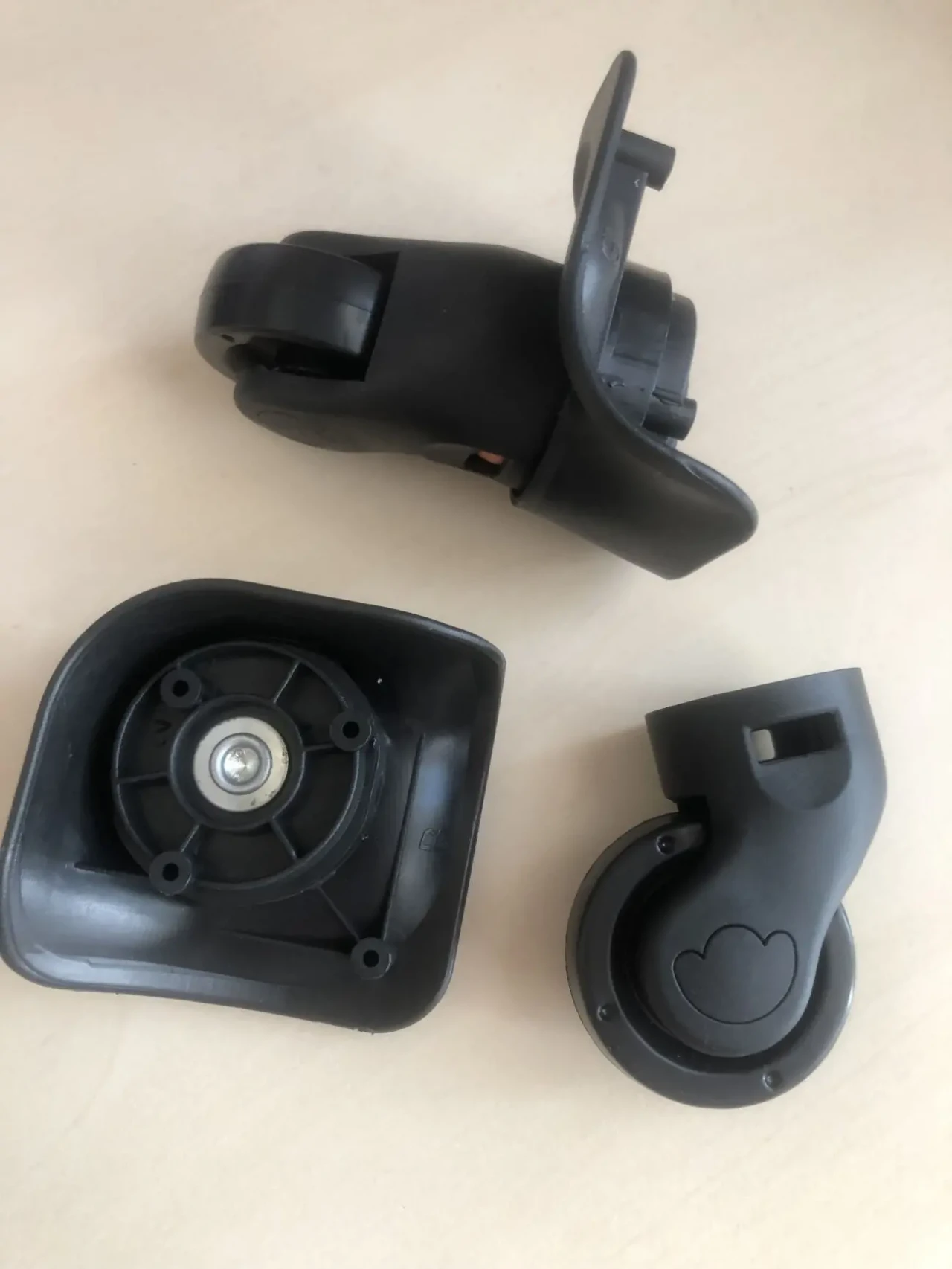 Комплект коліс 78х78 для валізи поворотні 4шт 4