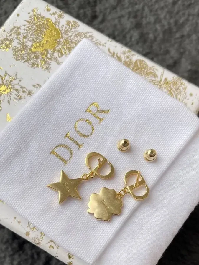 Сережки Dior 9