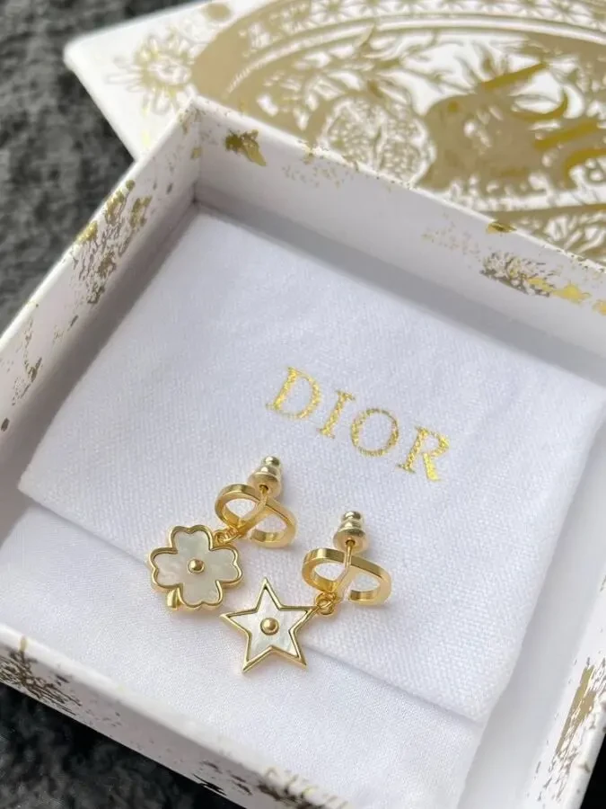 Сережки Dior 10