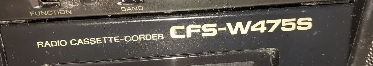 Магнітола  Sony CSF-W 475S. Хороший стан як для 35 річного апарата. В 5