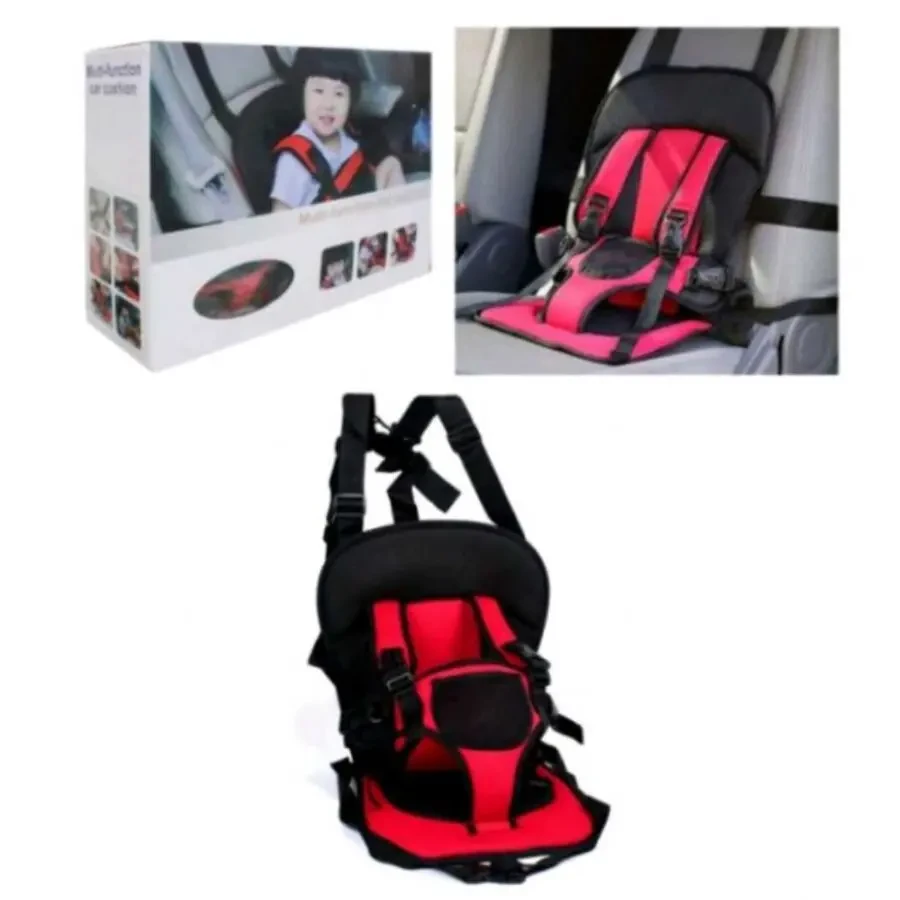 Дитяче автокрісло Multi Function Car Cushion до 5 років. Колір червони 3