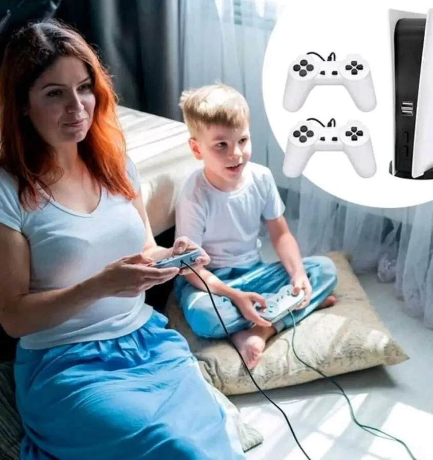 Ігра консоль ретро приставка для телевізора Dendy Game Station GS5 200 2