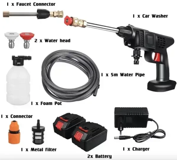 бездротова мийка високого тиску 2