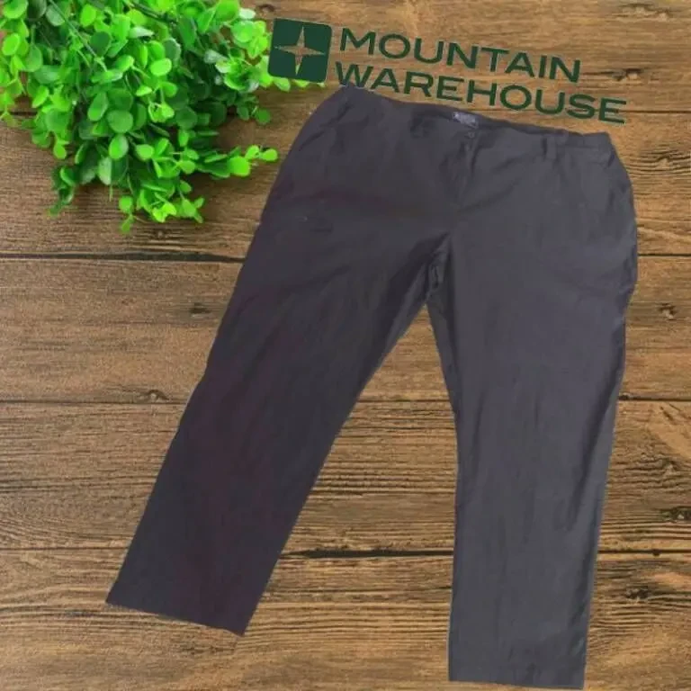 Mountain Warehouse Треккинговые мужские брюки черные UK 22 на 56