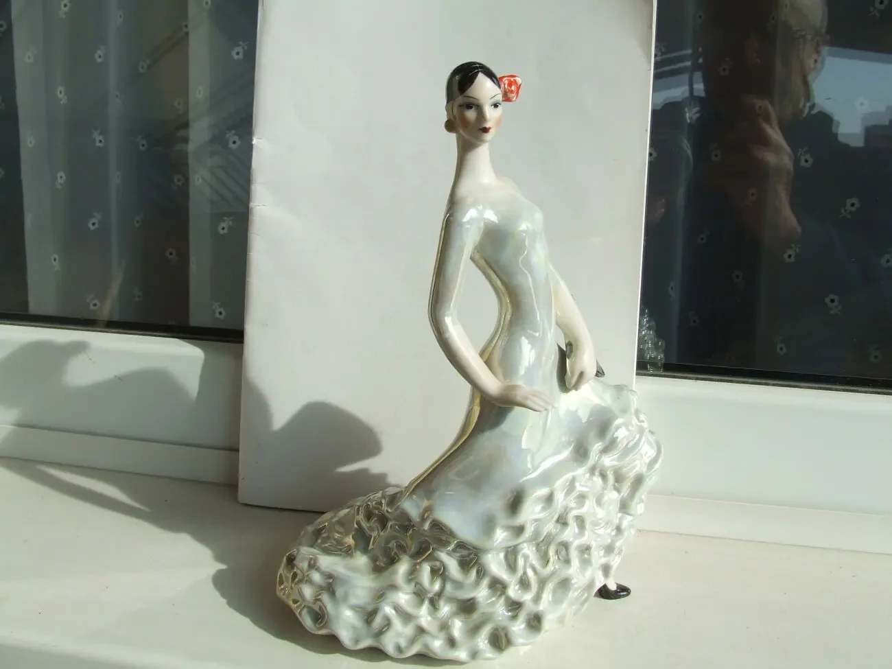 Фарфор Кармен -балерина роз . 24 х 19 см. ссср. Київ 1 -сорт. 4