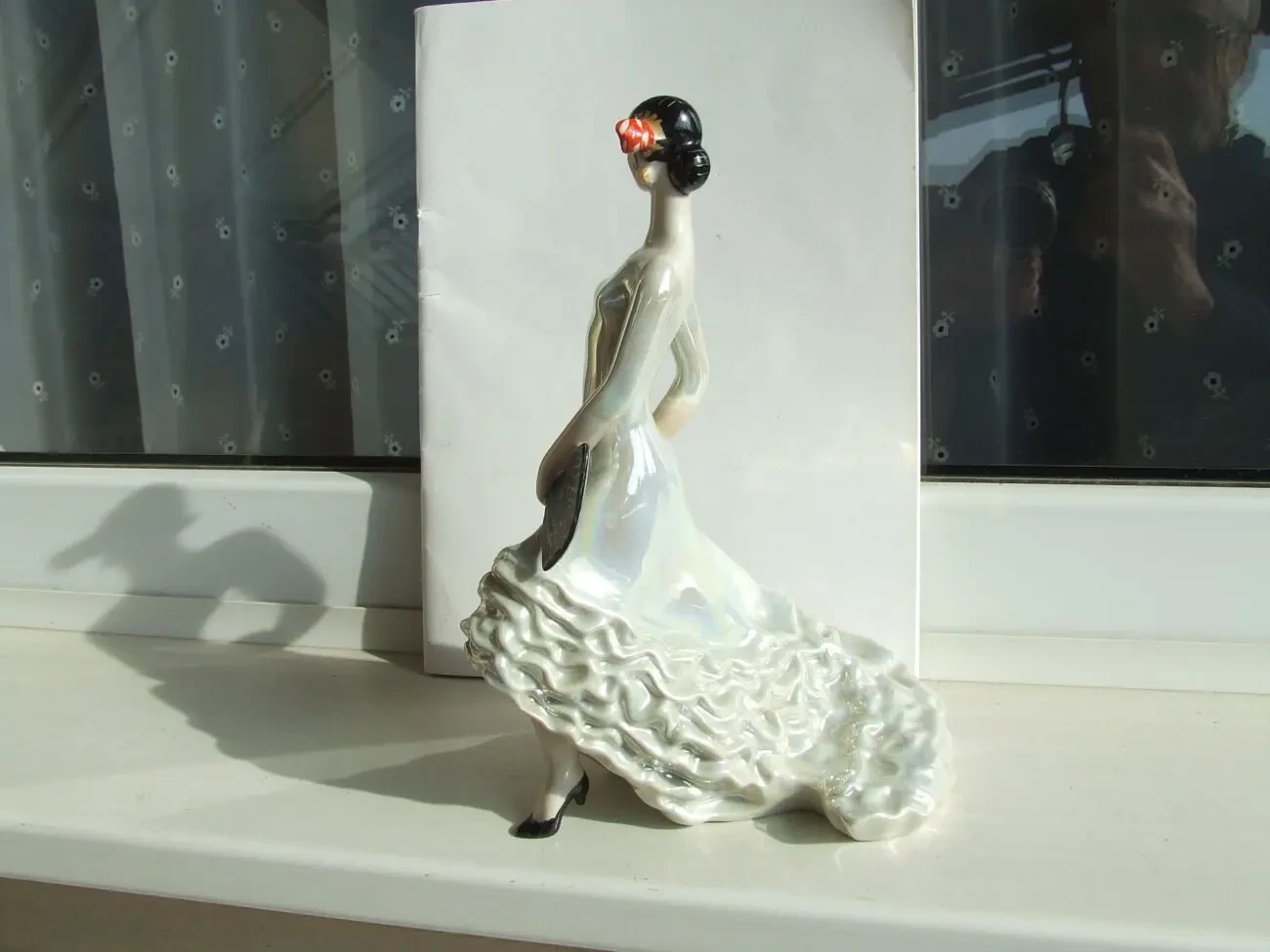 Фарфор Кармен -балерина роз . 24 х 19 см. ссср. Київ 1 -сорт. 2