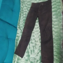 Штаны с толстой кожи 42