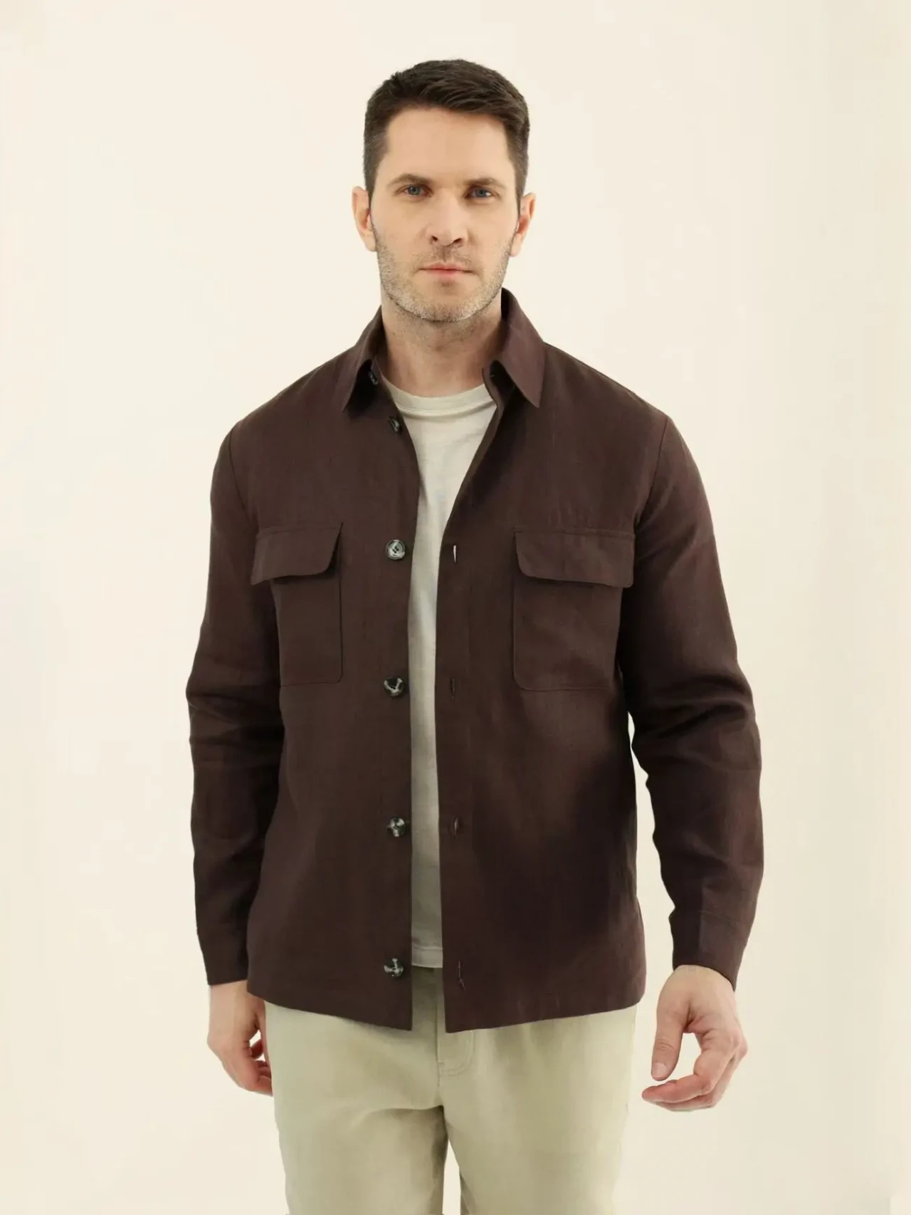 Чоловіча сорочка Loro Piana (льон) 5