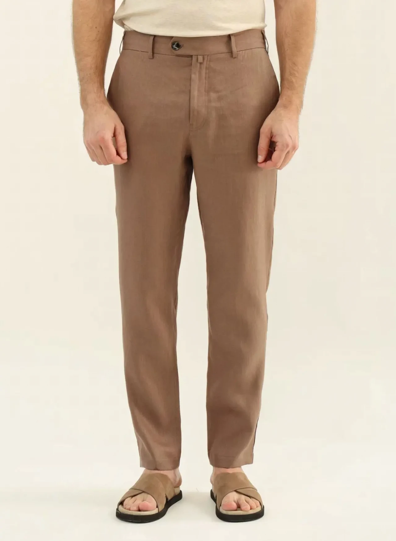 Чоловічі штани Loro Piana (льон) 7
