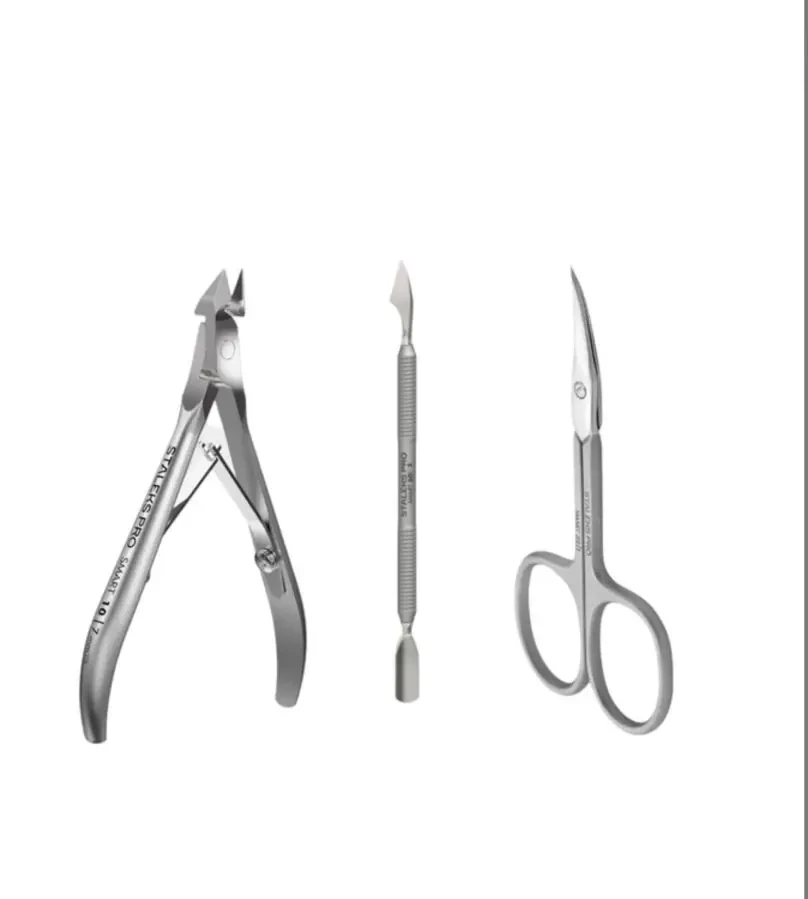 Манікюрний набір Staleks Smart кусачки 10/7, ножиці 40/3, пушер 50/2 2