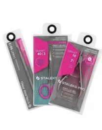 Манікюрний набір Staleks Smart кусачки 10/7, ножиці 40/3, пушер 50/2