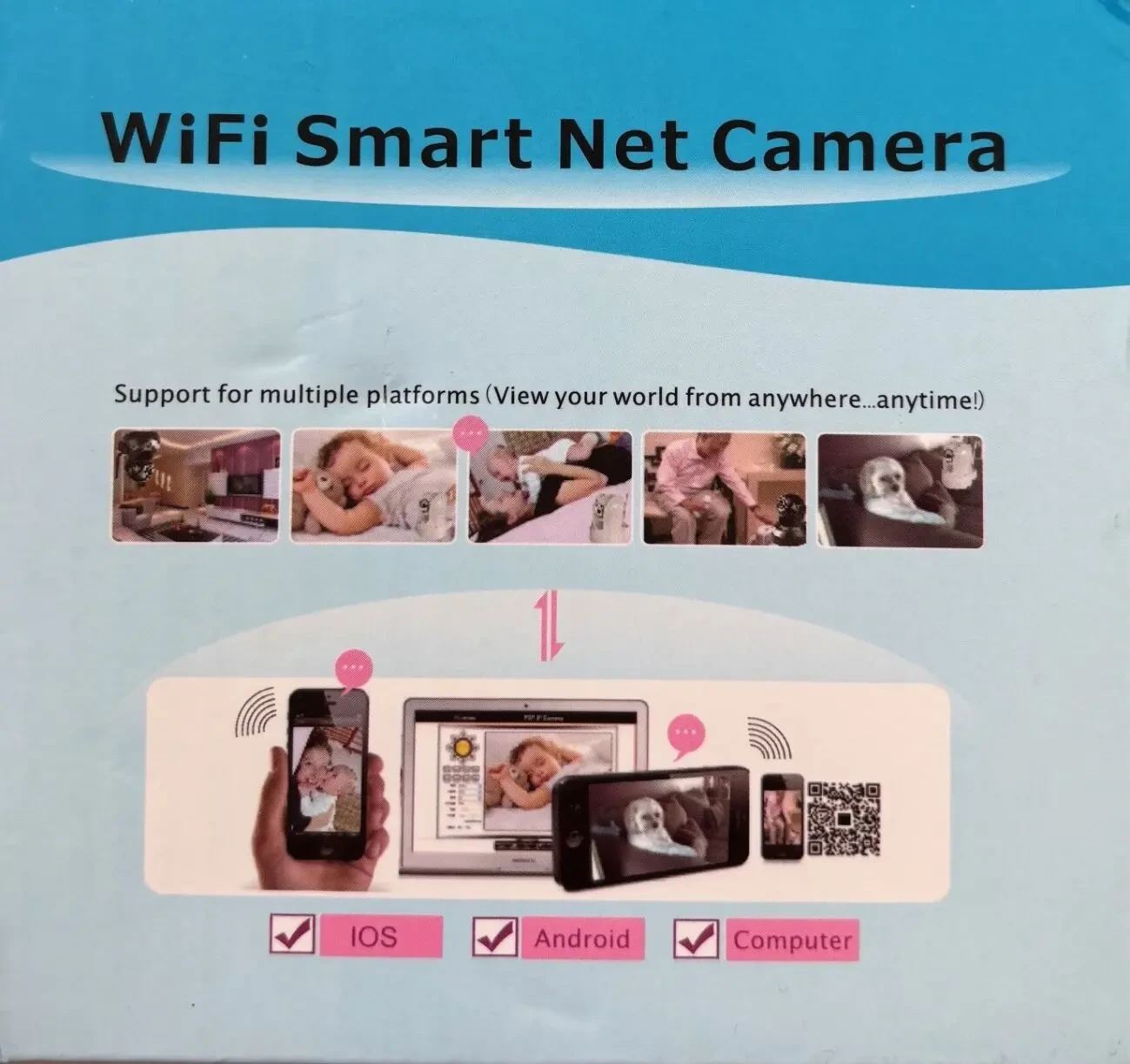 Бездротова смарт камера V-380-Q3S 7