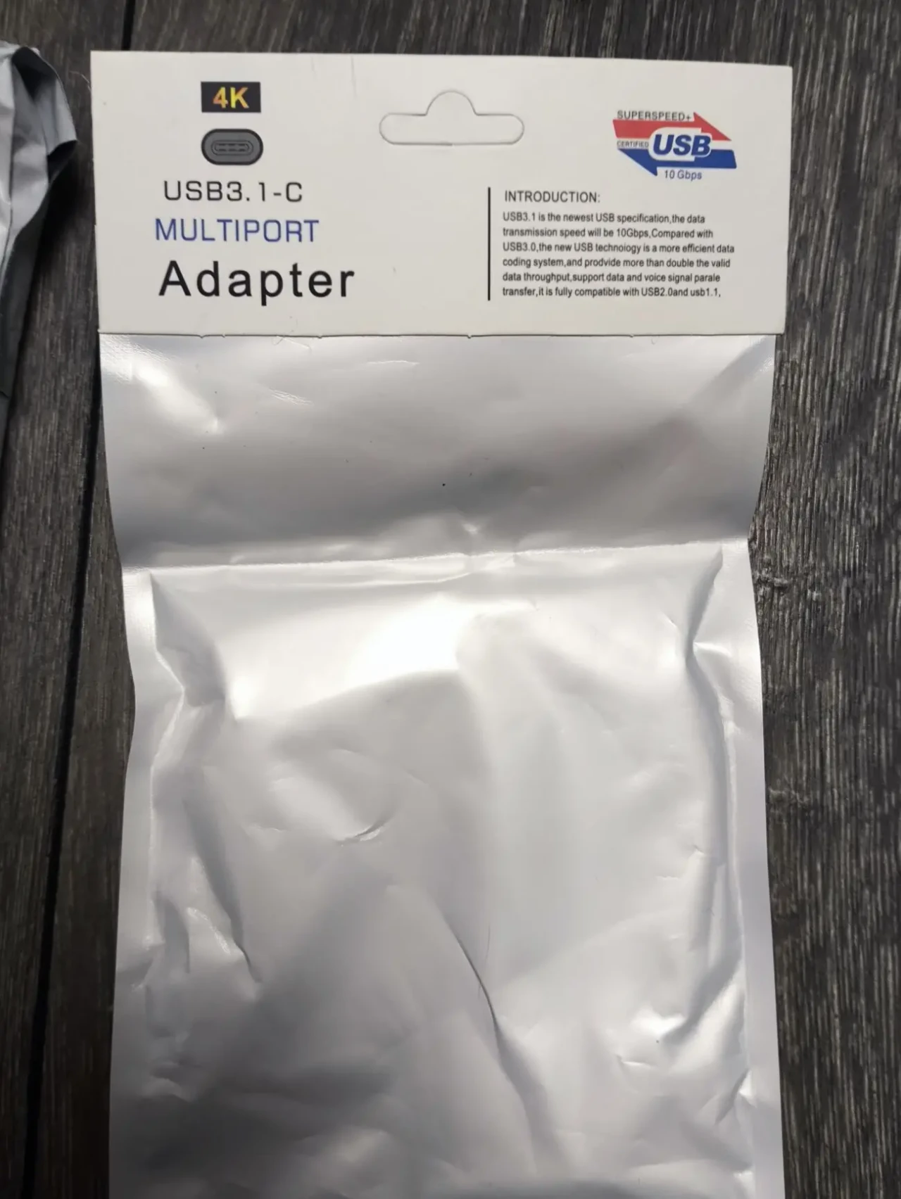 Адаптер Type-C - HDMI, для телевізора, монітора, проектора HDTV 3