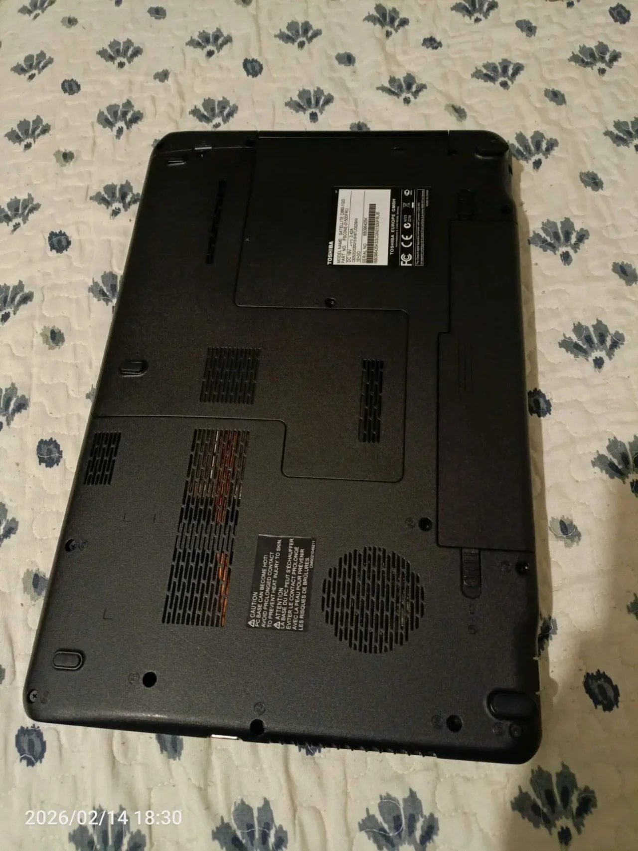 Ноутбук Toshiba satellite c660 после апгрейда 3