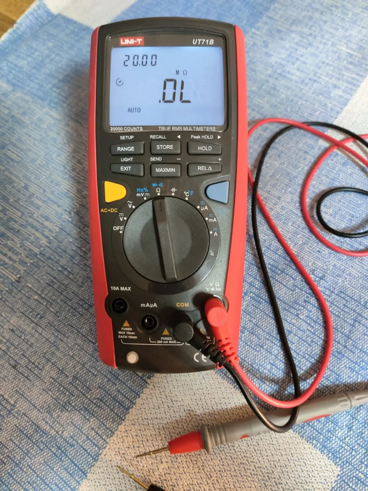 Мультиметр UNI-T UTM1181A (UT181A) 5