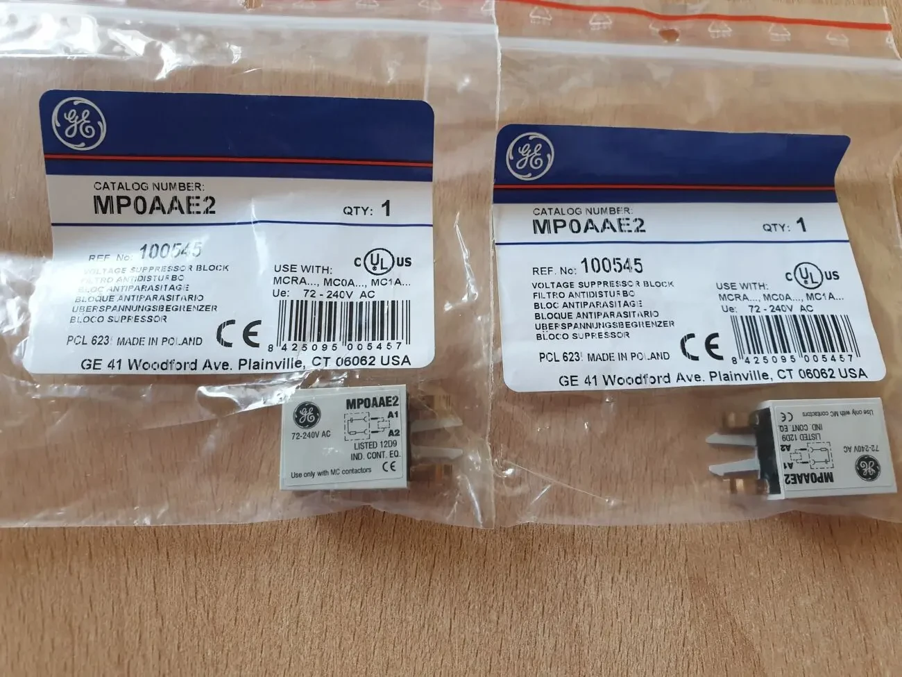 Пригнічувач перенапруг MPOAAE2 General Electric (GE) (ABB RC5 1 250) 4