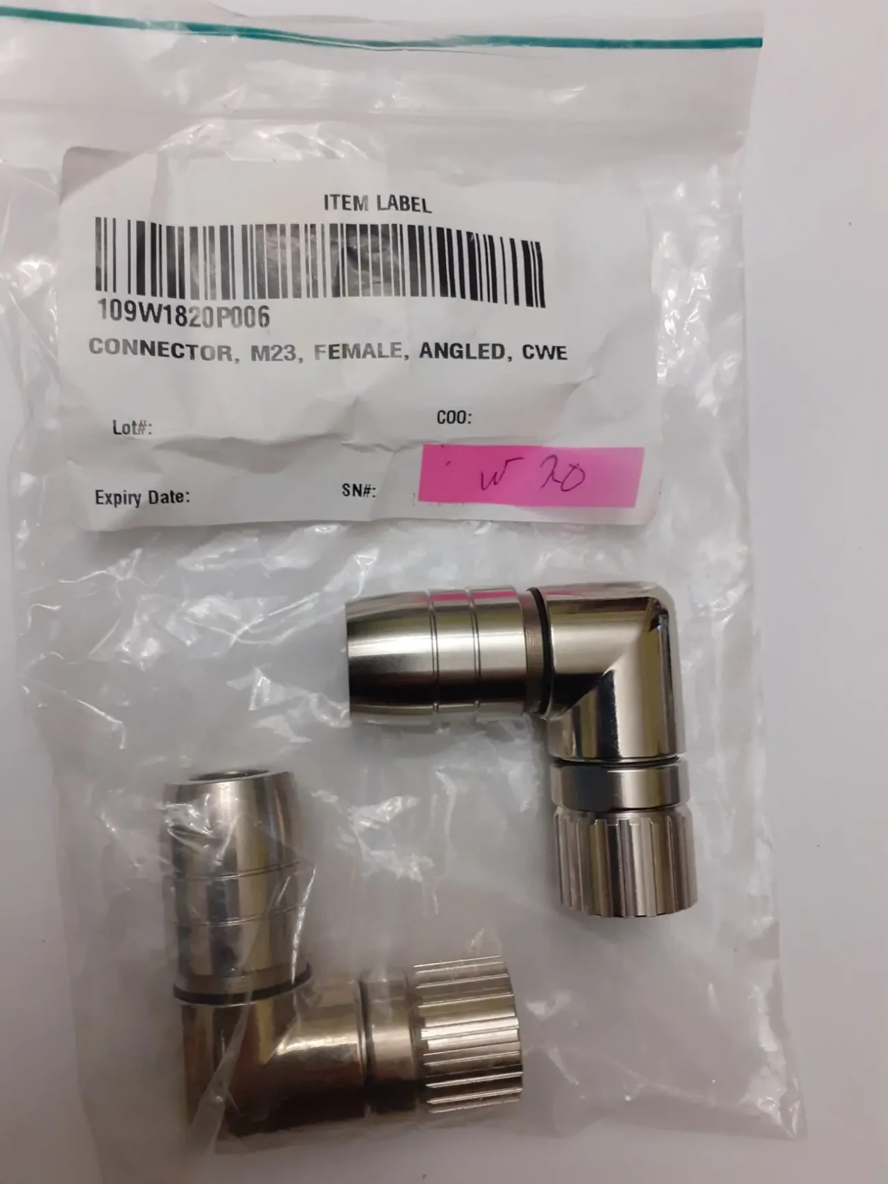 Круглий кутовий зєднувач Phoenix Contact M23 (M23 Signal M23 Power) 4