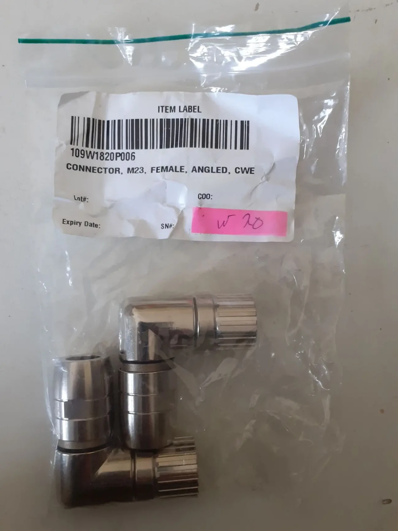 Круглий кутовий зєднувач Phoenix Contact M23 (M23 Signal M23 Power) 3