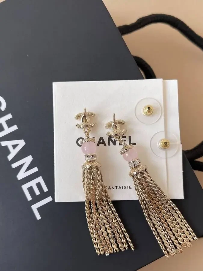 Сережки Chanell 4