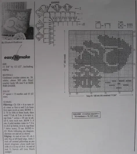 Схемы вязания крючком, на спицах декор салфетки, дорожки, скатерти 10 2
