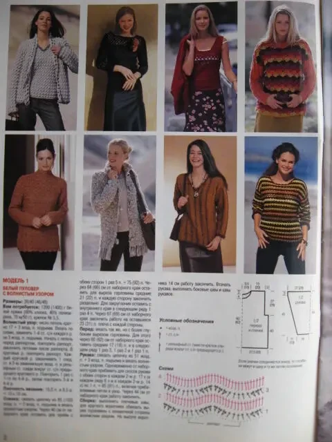 Журнал вяжем сами вязание на спицах свитера женские, мужские. детям 10