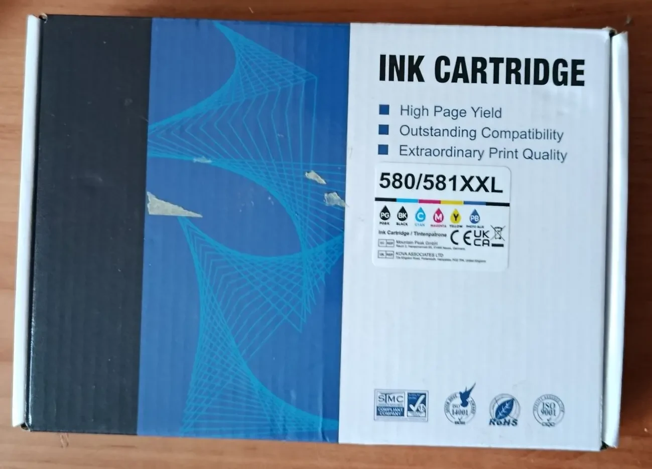 Картридж Canon PGI-580/CLI-58 3