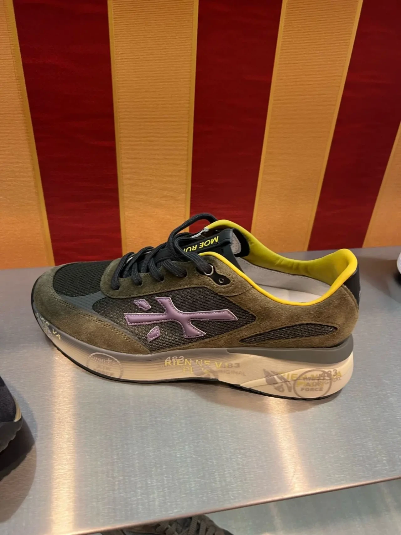 Мужские кроссовки Premiata Moe Run оригинал! 4