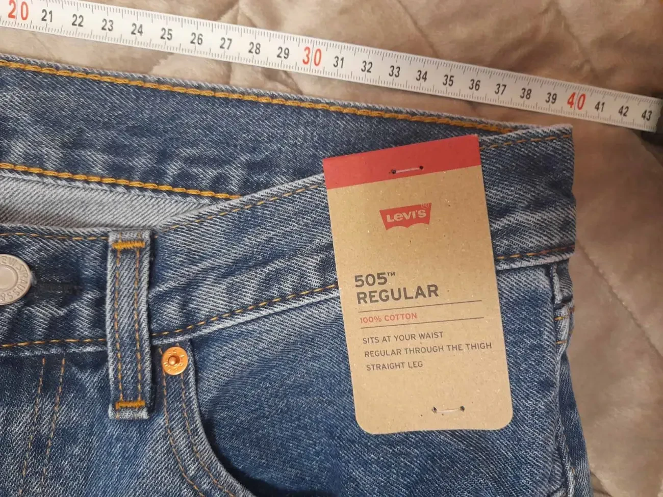 Джинси чоловічі Levi's 505 2
