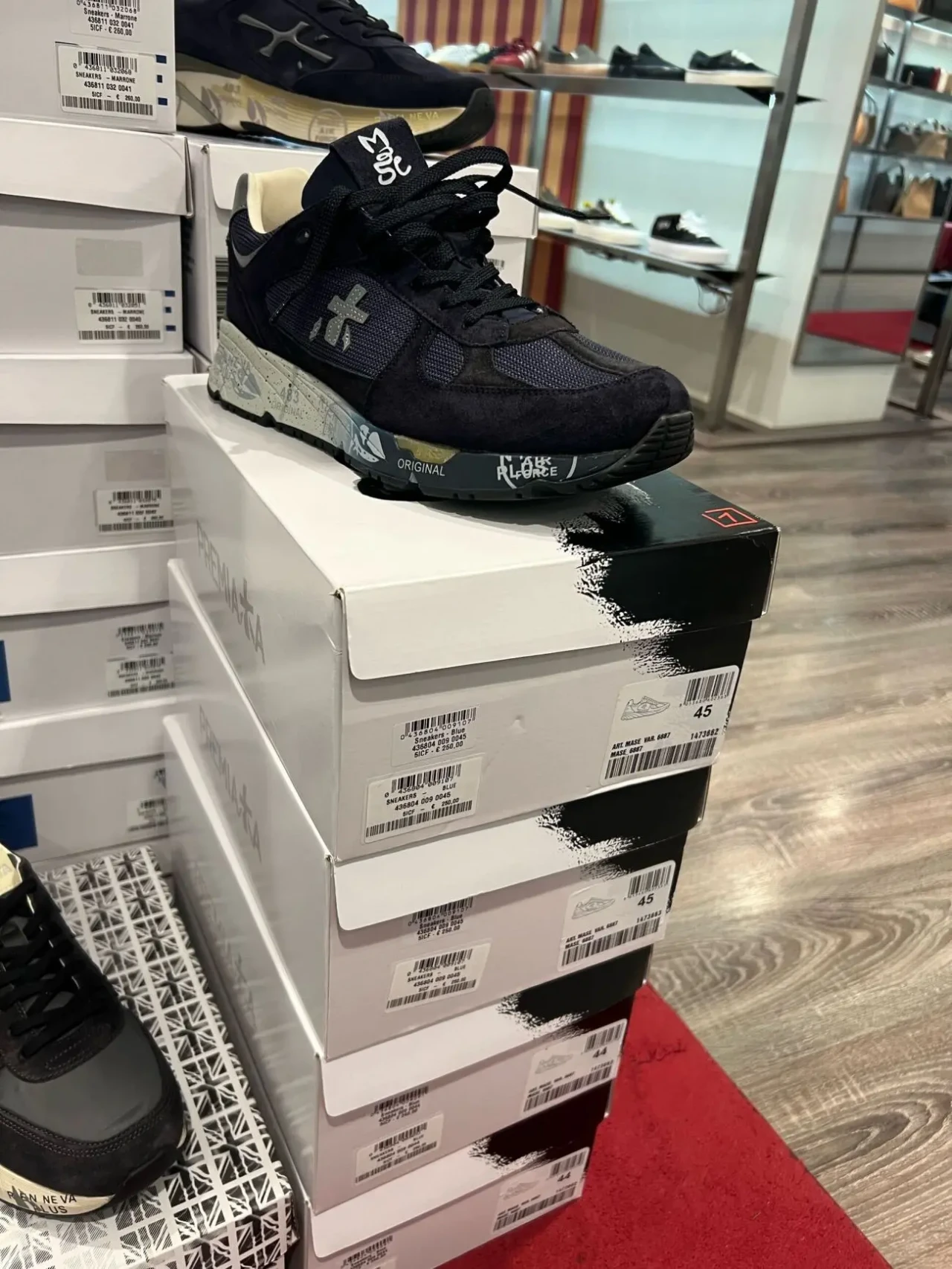 Мужские кроссовки Premiata Moe Run оригинал! 2