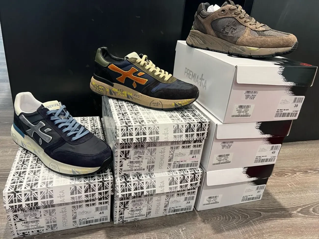 Мужские кроссовки Premiata Moe Run оригинал!