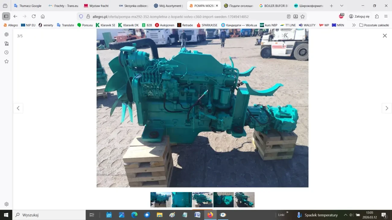 Гідравлічний насос MX292-352 3