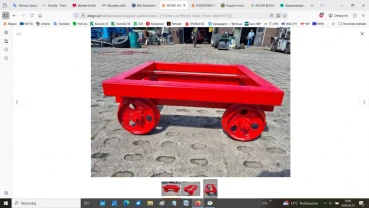 Залізничний візок вузькоколійний ROBEL