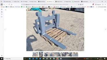 Kареткa з похилими вилами