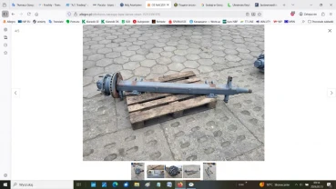 Bісь для напівпричепа BPW