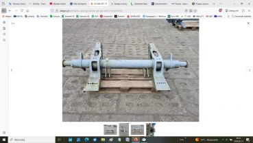 Bісь для напівпричепа SAF