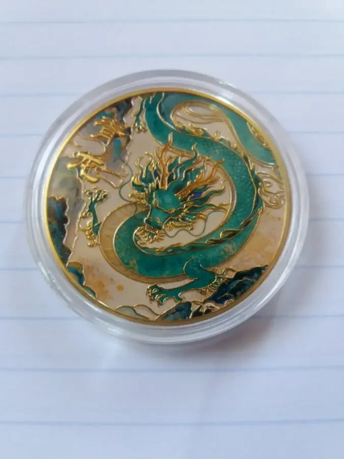 Монета дракон